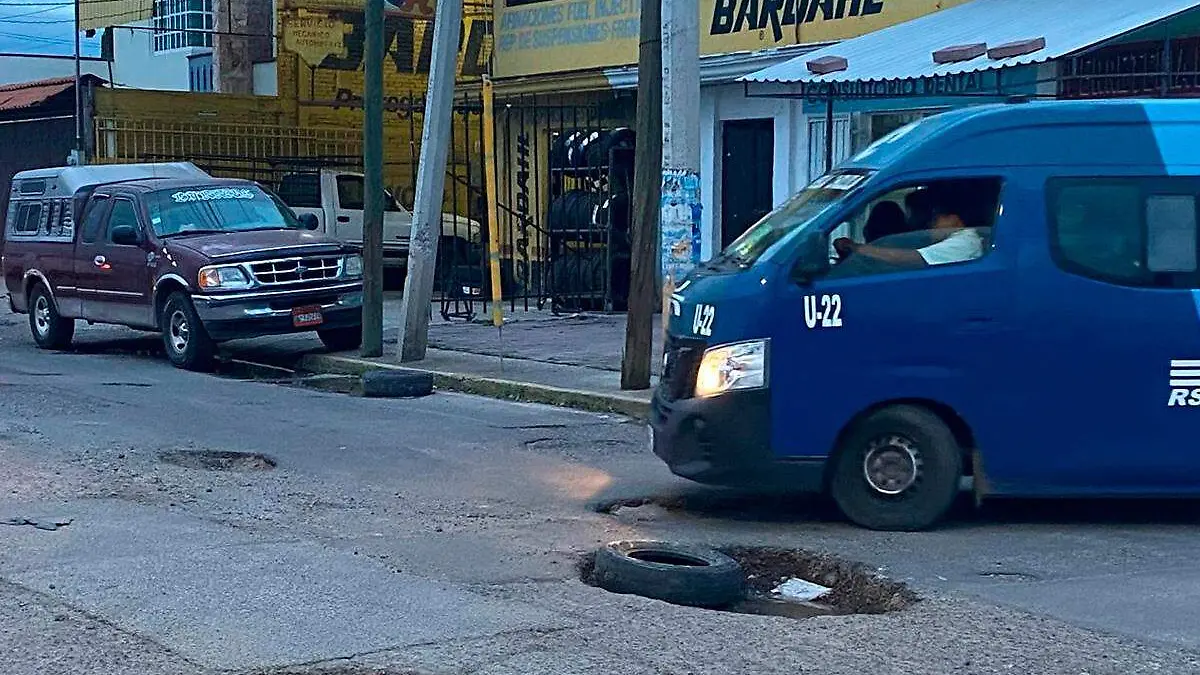 baches en San Pedro Cholula